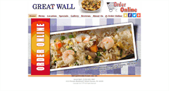 Desktop Screenshot of greatwallmountpocono.com